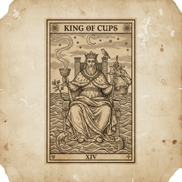 किंग ऑफ कप्स tarot card
