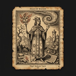 पेज ऑफ वांड्स tarot card