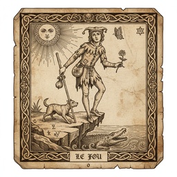 मूर्ख tarot card