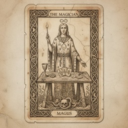जादूगर tarot card