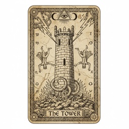 DER TURM tarot card