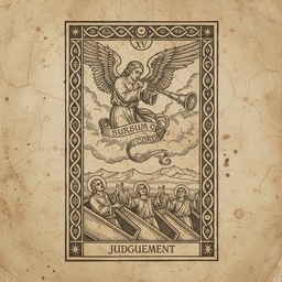 URTEIL tarot card
